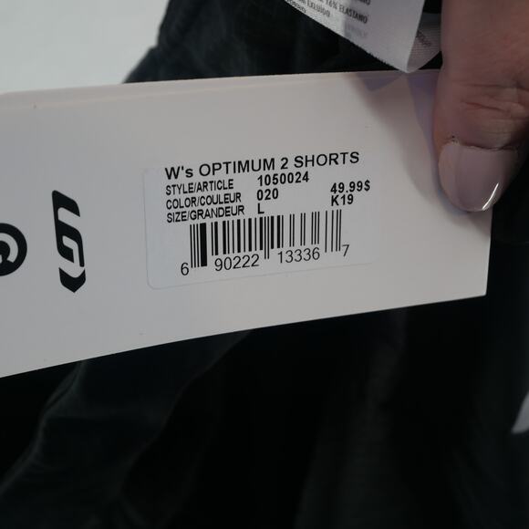 NEW Louis Garneau Women's Large Optimum 2 Cycling Shorts  Black Padded - Picture 2 of 7